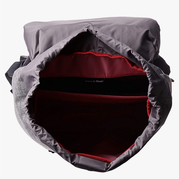 Herschel Retreat Backpack, Raven Crosshatch/Black Rubber, Classic 19.5L - Picture 3 of 4